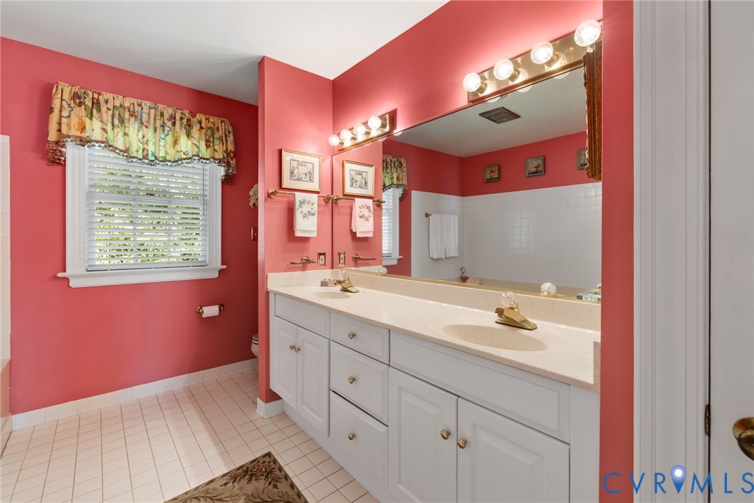 3950 Reeds Landing Circle Midlothian, VA 23113 - Photo 29 of 49 Dual vanity with white cabinetry and integrated si