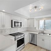 an empty room with closet