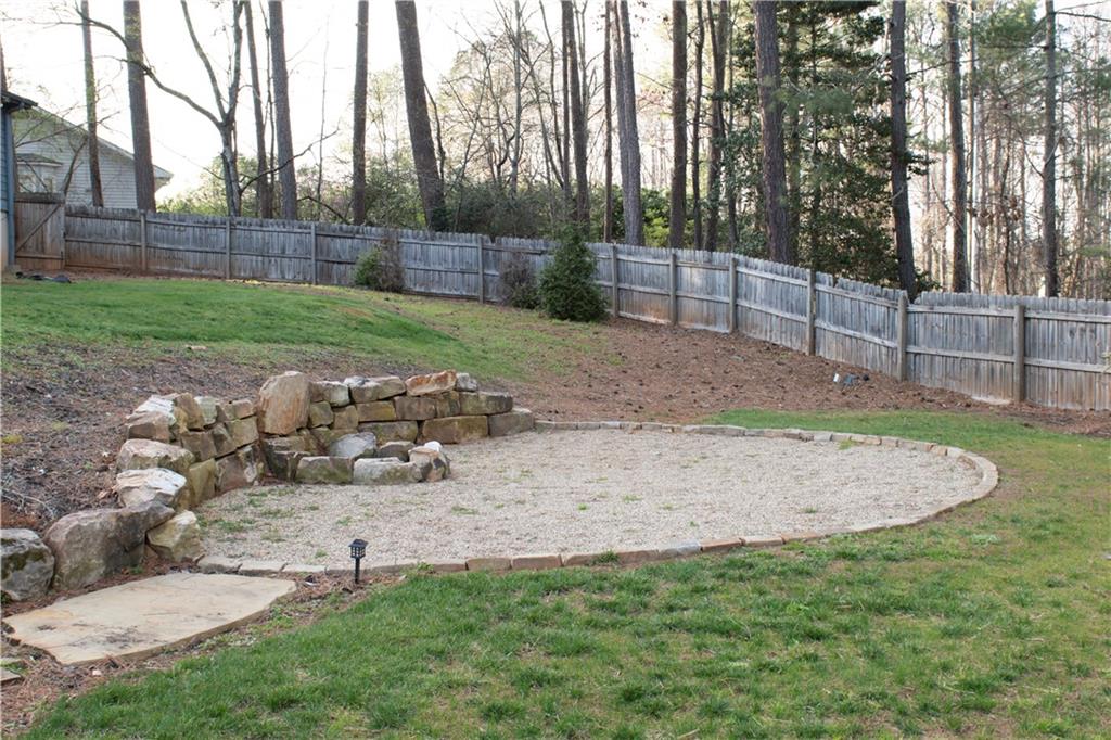 3626 Thompson Bend Gainesville, GA 30506 - Photo 14 of 14 a view of a backyard with sitting area