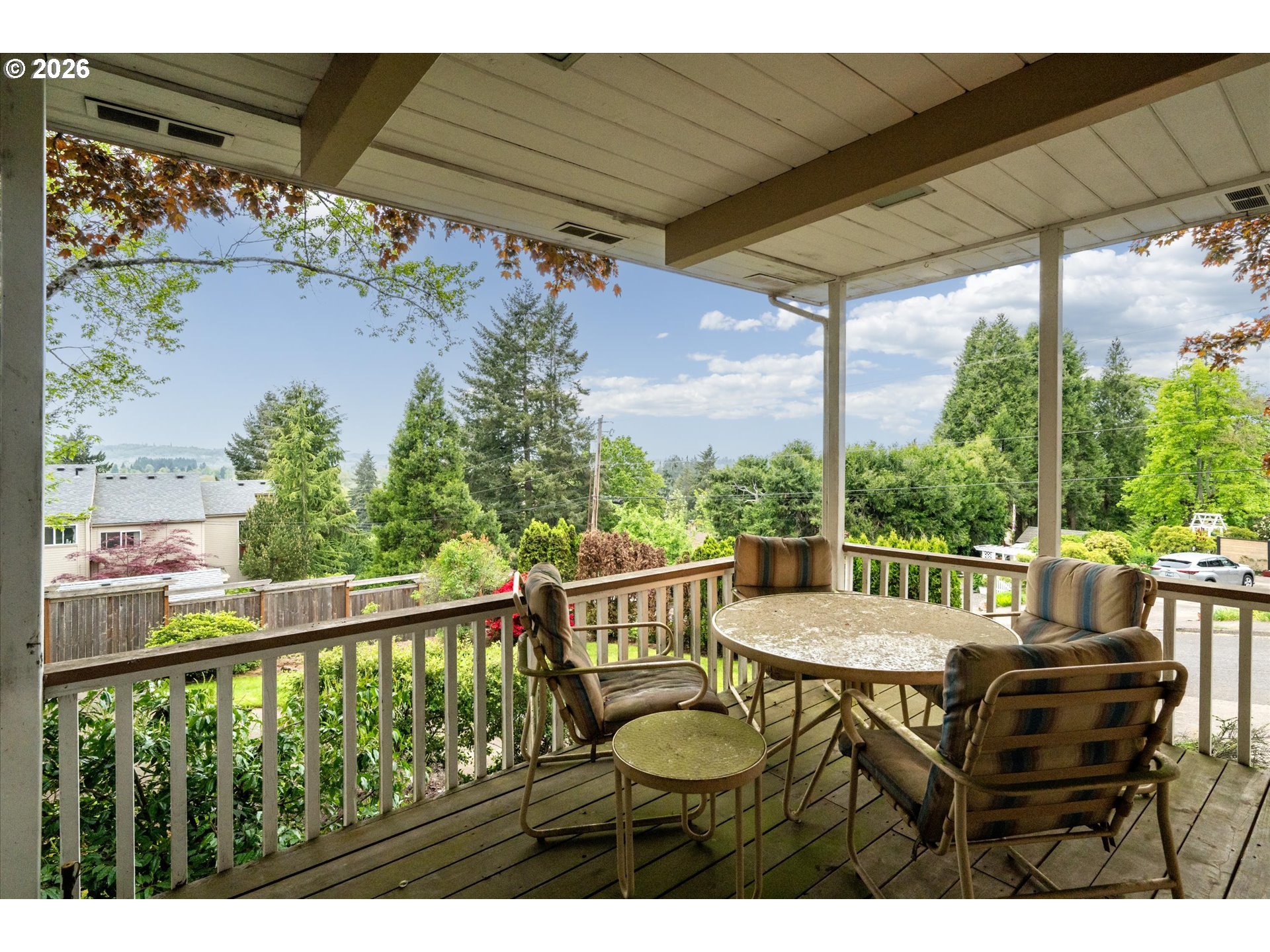2012 Greiner Street Eugene, OR 97405 - Photo 35 of 45 a view of a chairs and table in patio