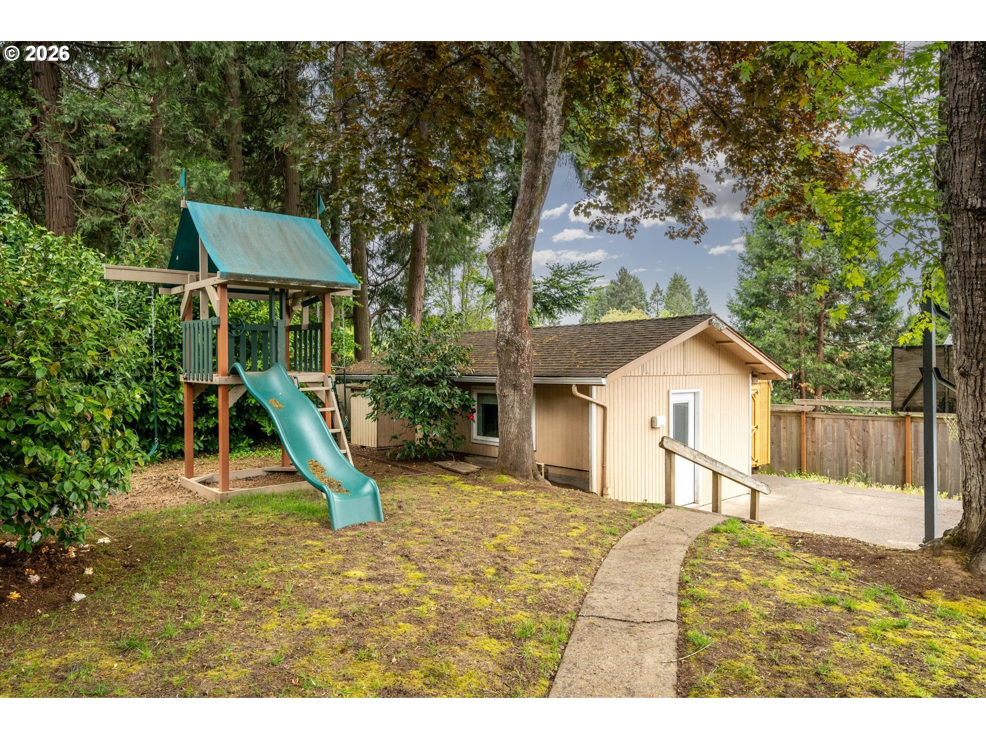 2012 Greiner Street Eugene, OR 97405 - Photo 38 of 45 a view of a house with a backyard