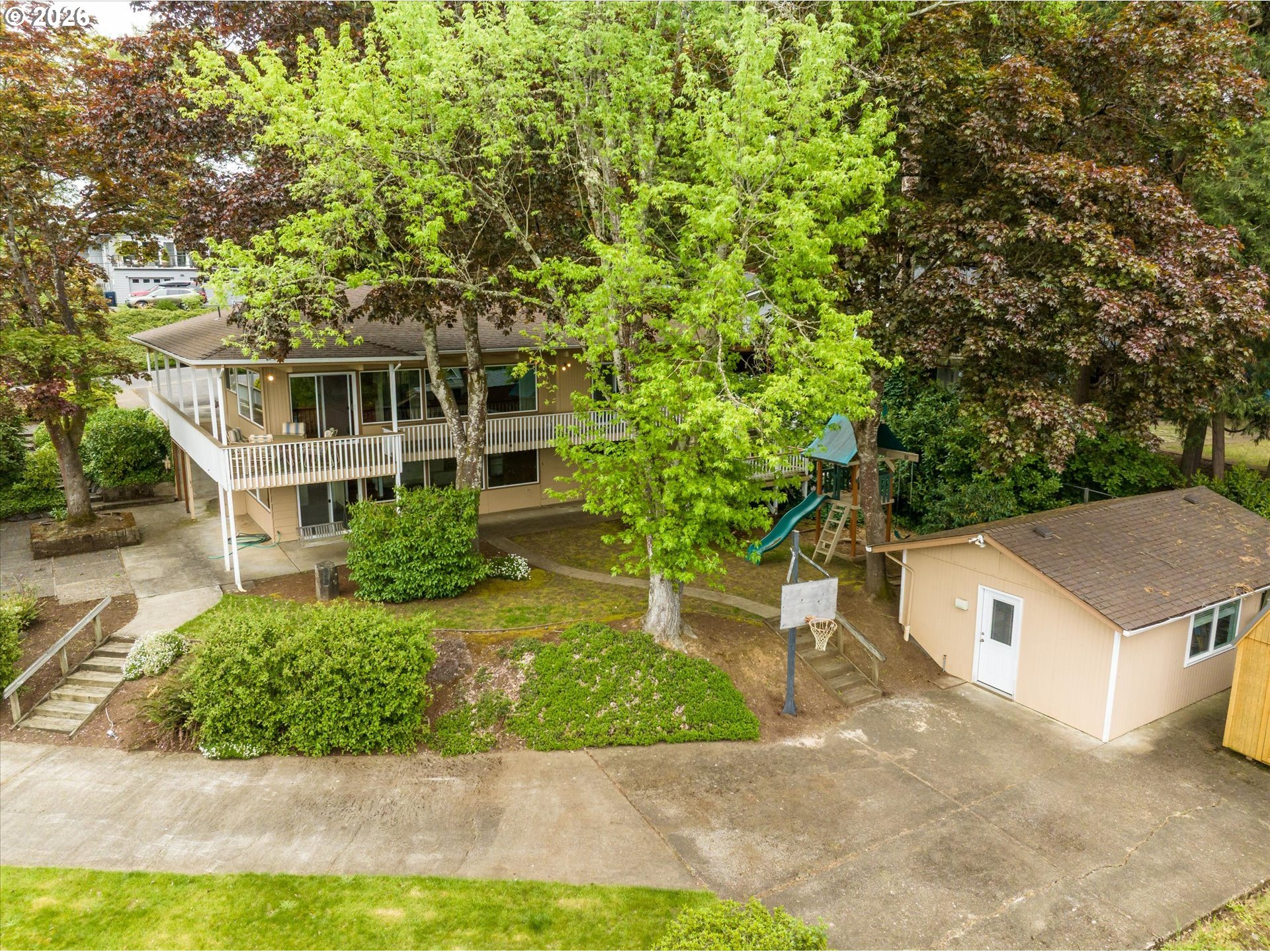 2012 Greiner Street Eugene, OR 97405 - Photo 41 of 45 front view of a house with a yard