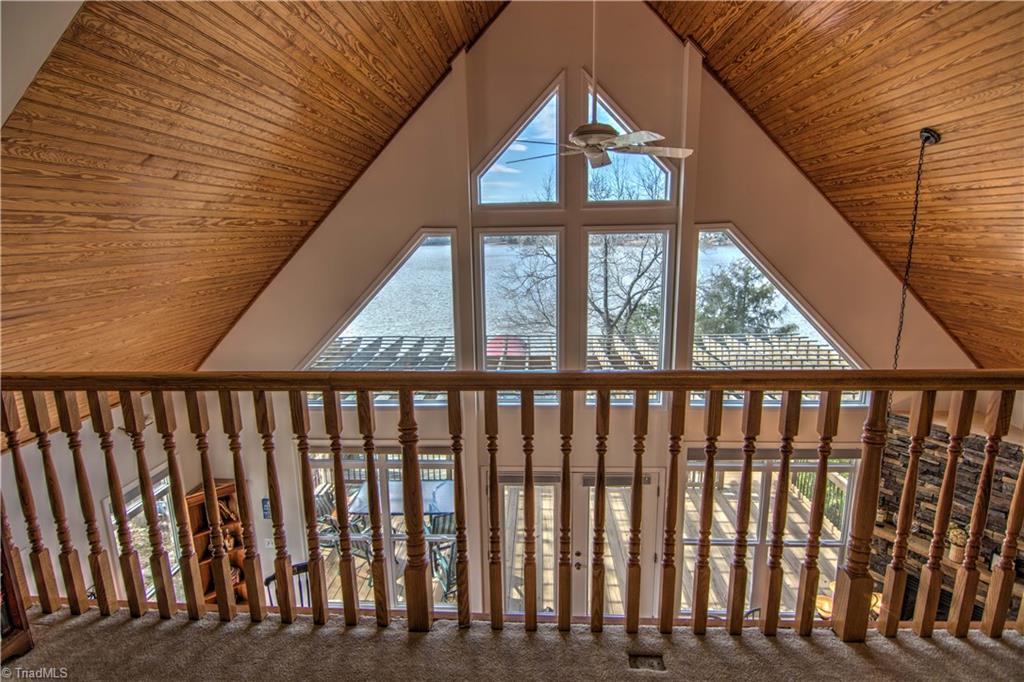 198 Shoreline Road New London, NC 28127 - Photo 15 of 28 View from loft bedroom.
