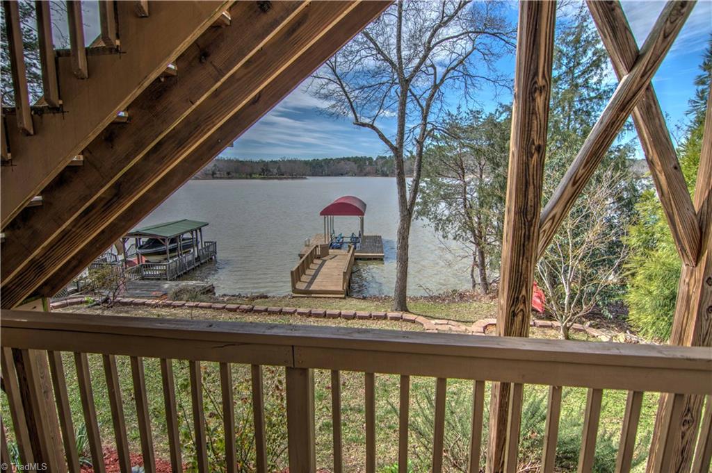 198 Shoreline Road New London, NC 28127 - Photo 8 of 28 Lower level deck.