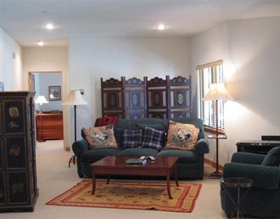 25 Andorra Road Edwards, CO 81632 - Photo 17 of 17 a living room with furniture a rug and a fireplace