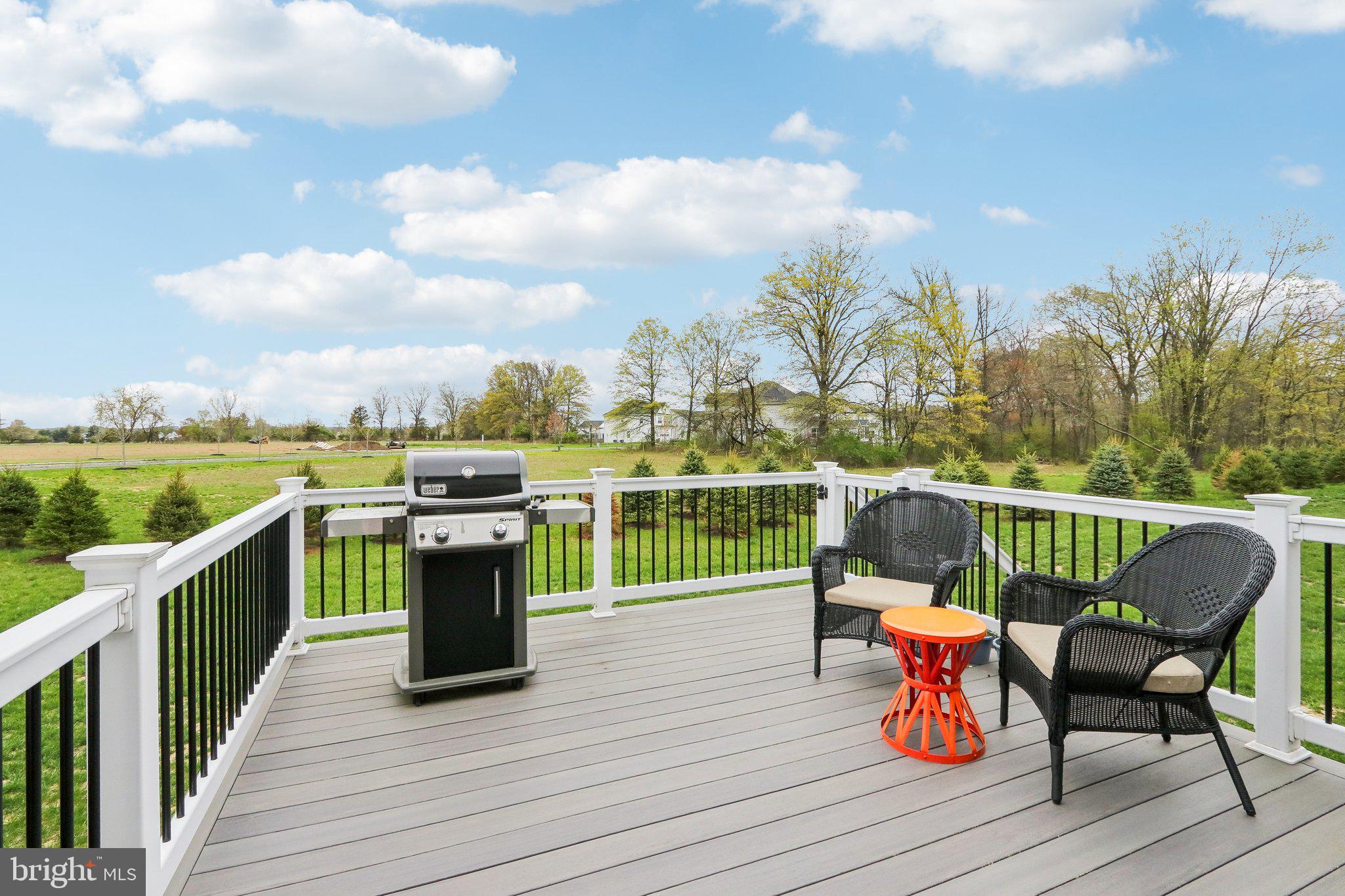 3174 Wier Drive East, Unit E Warrington, PA 18976 - Photo 36 of 37 a view of roof deck with chair and wooden floor