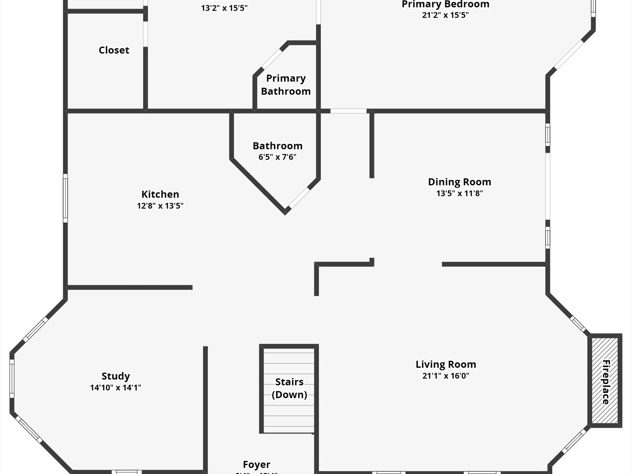 2906 Penninsula Point Montgomery, TX 77356 - Photo 47 of 48 First Floor Layout