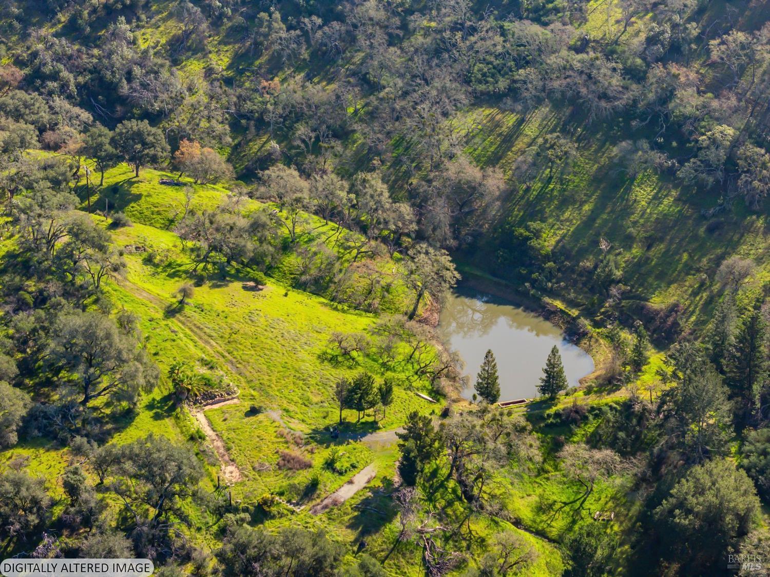 1477 Leslie Road Healdsburg, CA 95448 - Photo 7 of 40 a view of a yard