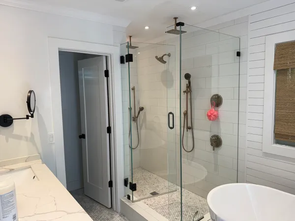 a view of an outdoor sitting area