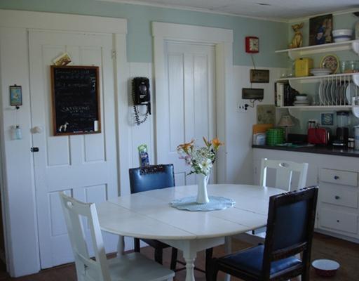 Kitchen. Dining area in the eat-in...