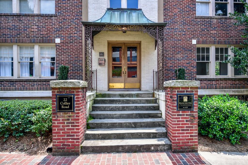 22 Collier Road Northwest, Unit 1 Atlanta, GA 30309 - Photo 1 of 1 A grand entrance to this wonderful historic city home!