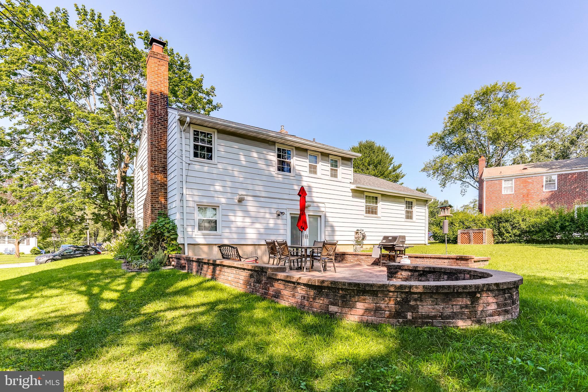 Expansive Rear Yard w/ Patio & Beautiful Hardscape