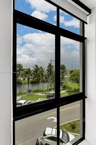 a view of a from a window