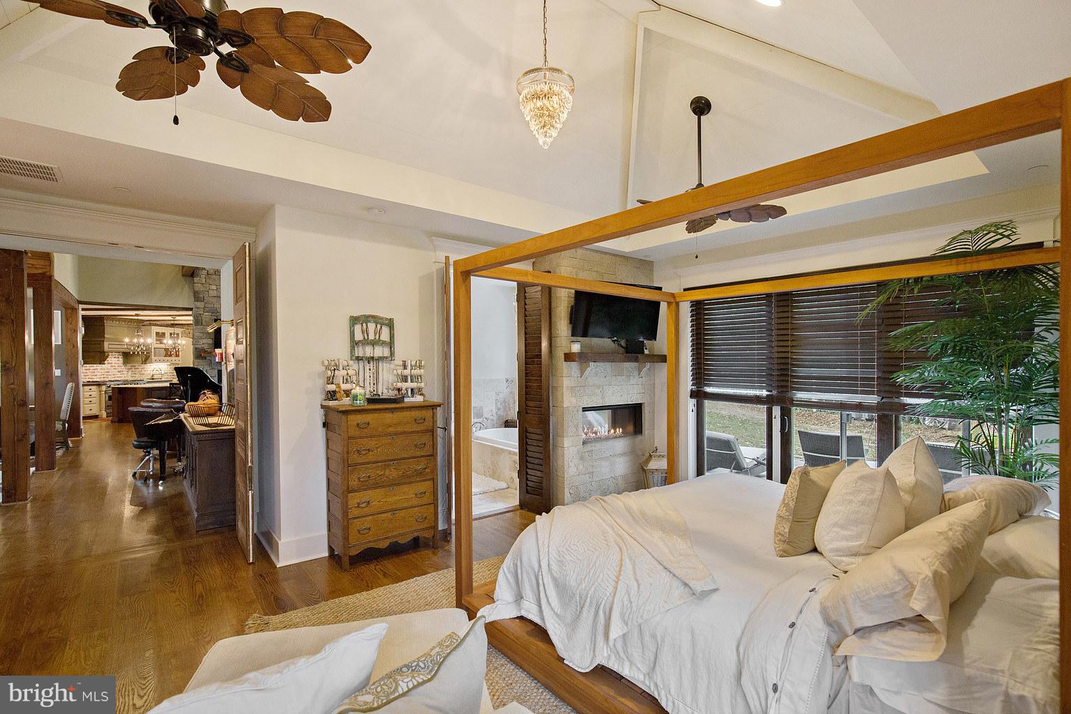 3431 Horn Road Huntingtown, MD 20639 - Photo 17 of 30 Hip Roof Wood Island Style Ceiling with Fans