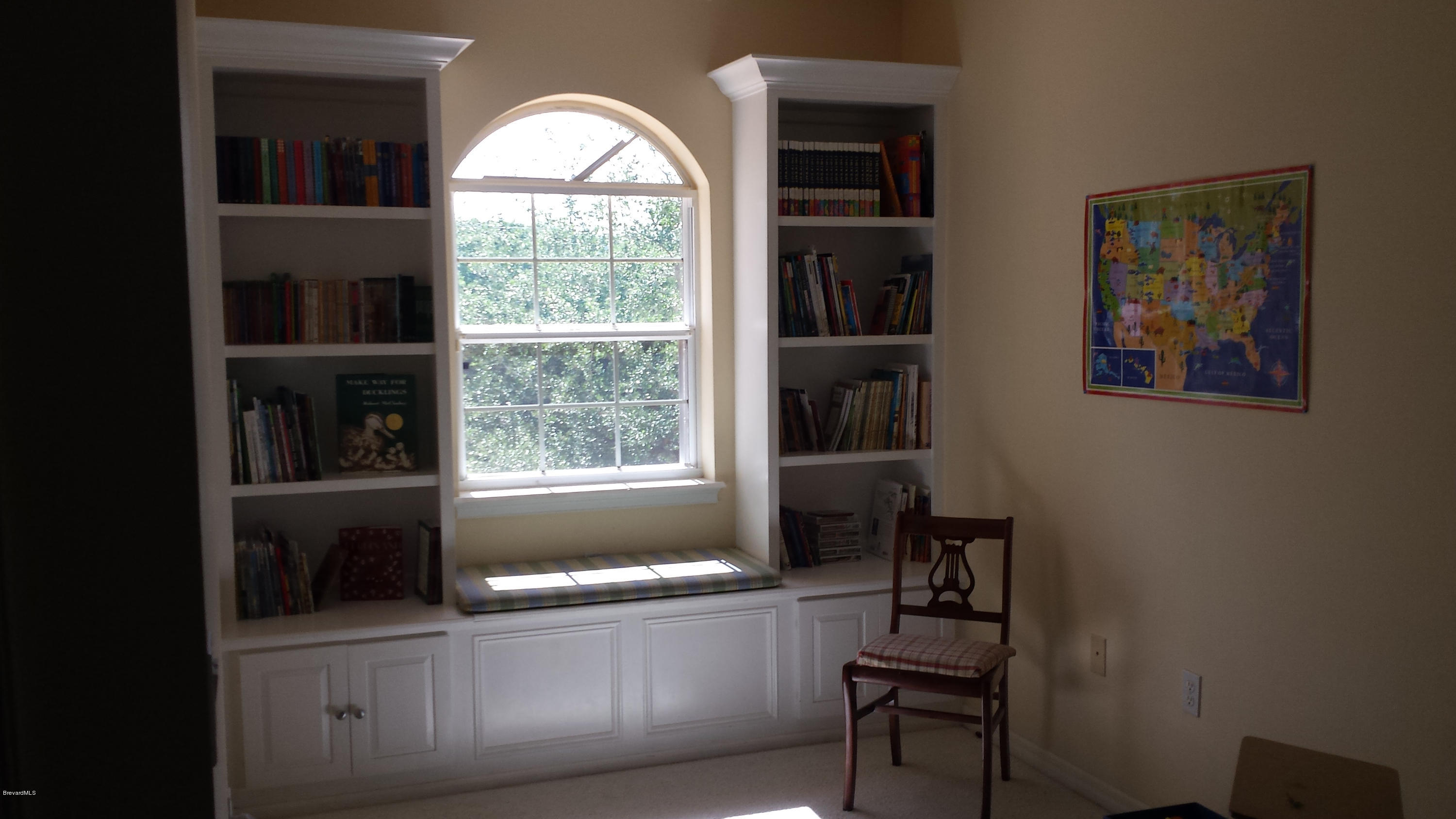 4243 Turtle Mound Road Melbourne, FL 32934 - Photo 21 of 25 Upstairs Loft or Office Area