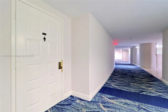 a view of a building with a street