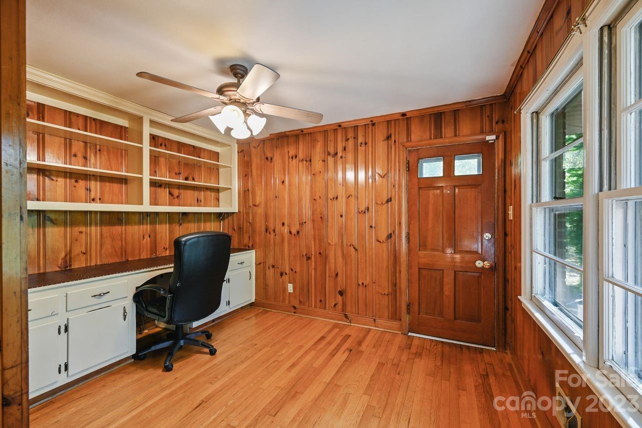 3710 Benjamin Street Richburg, SC 29729 - Photo 30 of 35 a view of workspace with wooden floor and windows