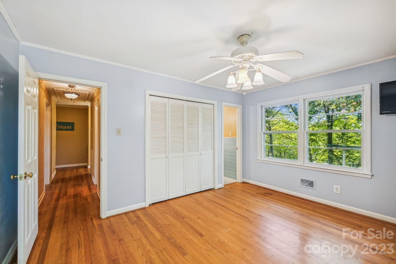 3710 Benjamin Street Richburg, SC 29729 - Photo 34 of 35 a view of empty room with wooden floor and fan