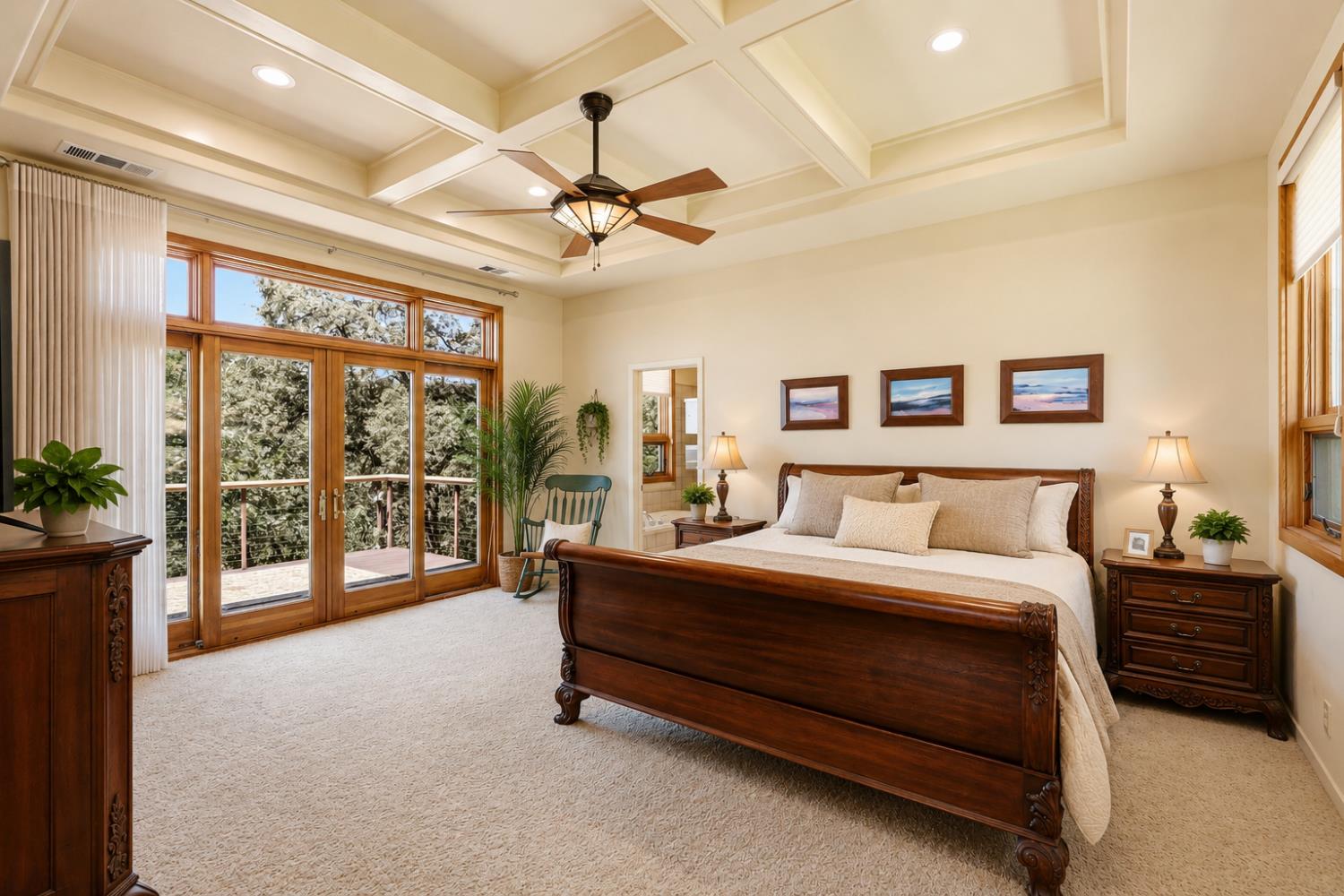 6840 Gallagher Road Pilot Hill, CA 95664 - Photo 30 of 45 Primary bedroom was digitally enhanced.