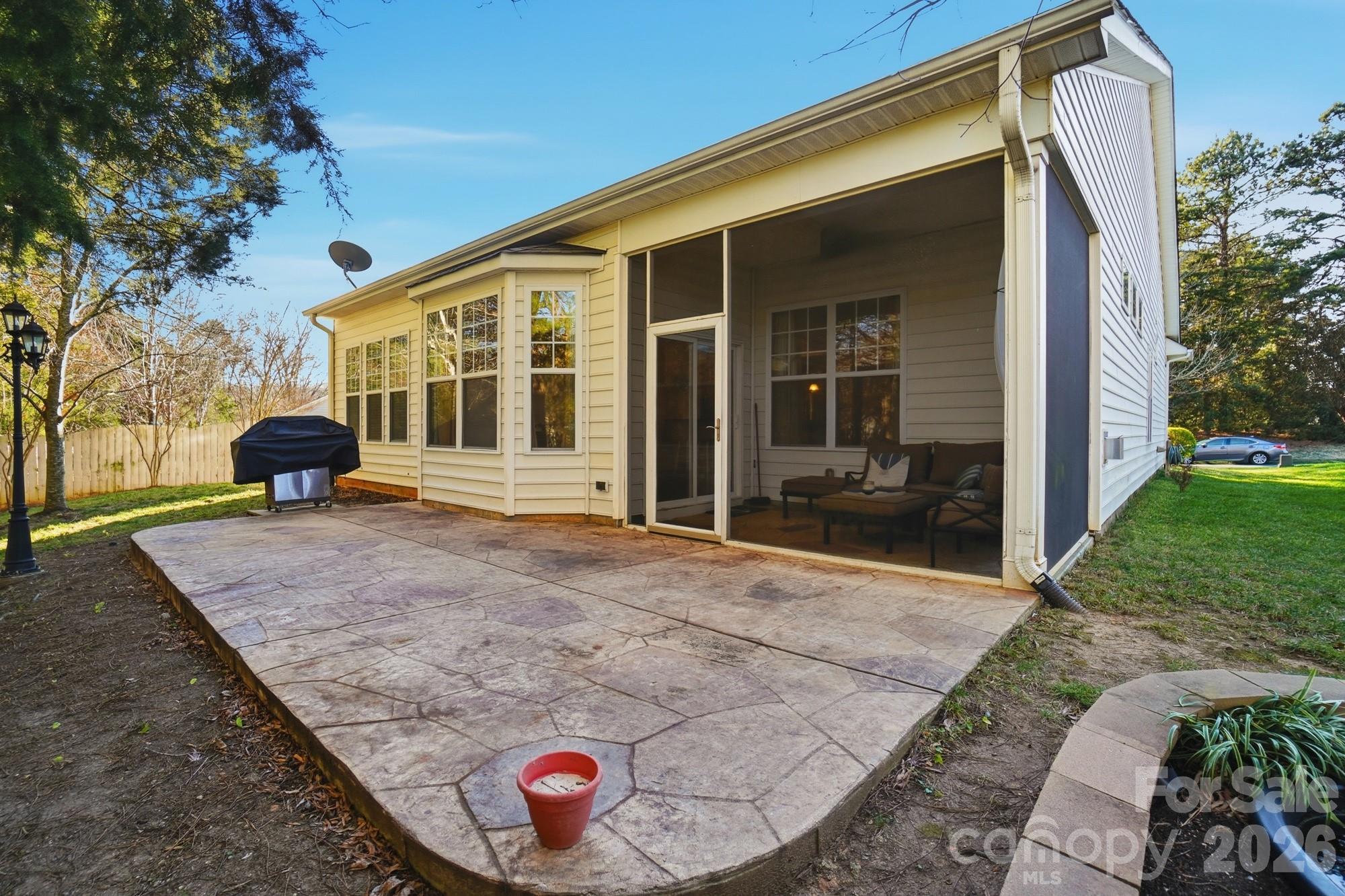 425 Silver Cypress Lane Fort Mill, SC 29708 - Photo 38 of 40 a view of a house with a backyard