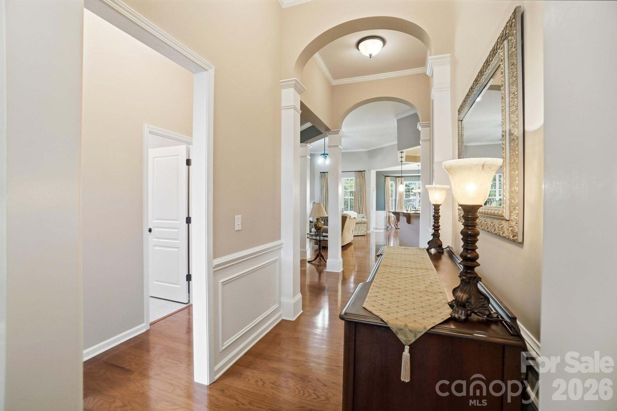 425 Silver Cypress Lane Fort Mill, SC 29708 - Photo 6 of 40 a view of a hallway with front door
