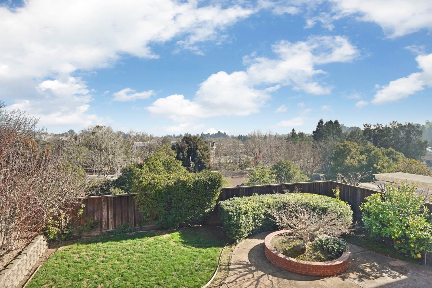 732 Pradera Way San Ramon, CA 94583 - Photo 2 of 45 a view of a garden with mountains in the background