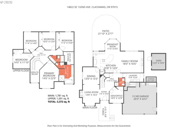 $725,000 | 14822 Southeast 132nd Avenue, Clackamas, OR 97015