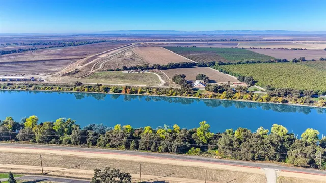 a view of a city and an ocean view