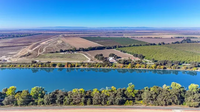 a view of a city and an ocean view