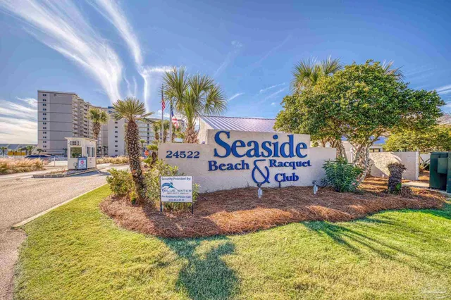 a city view with tall buildings