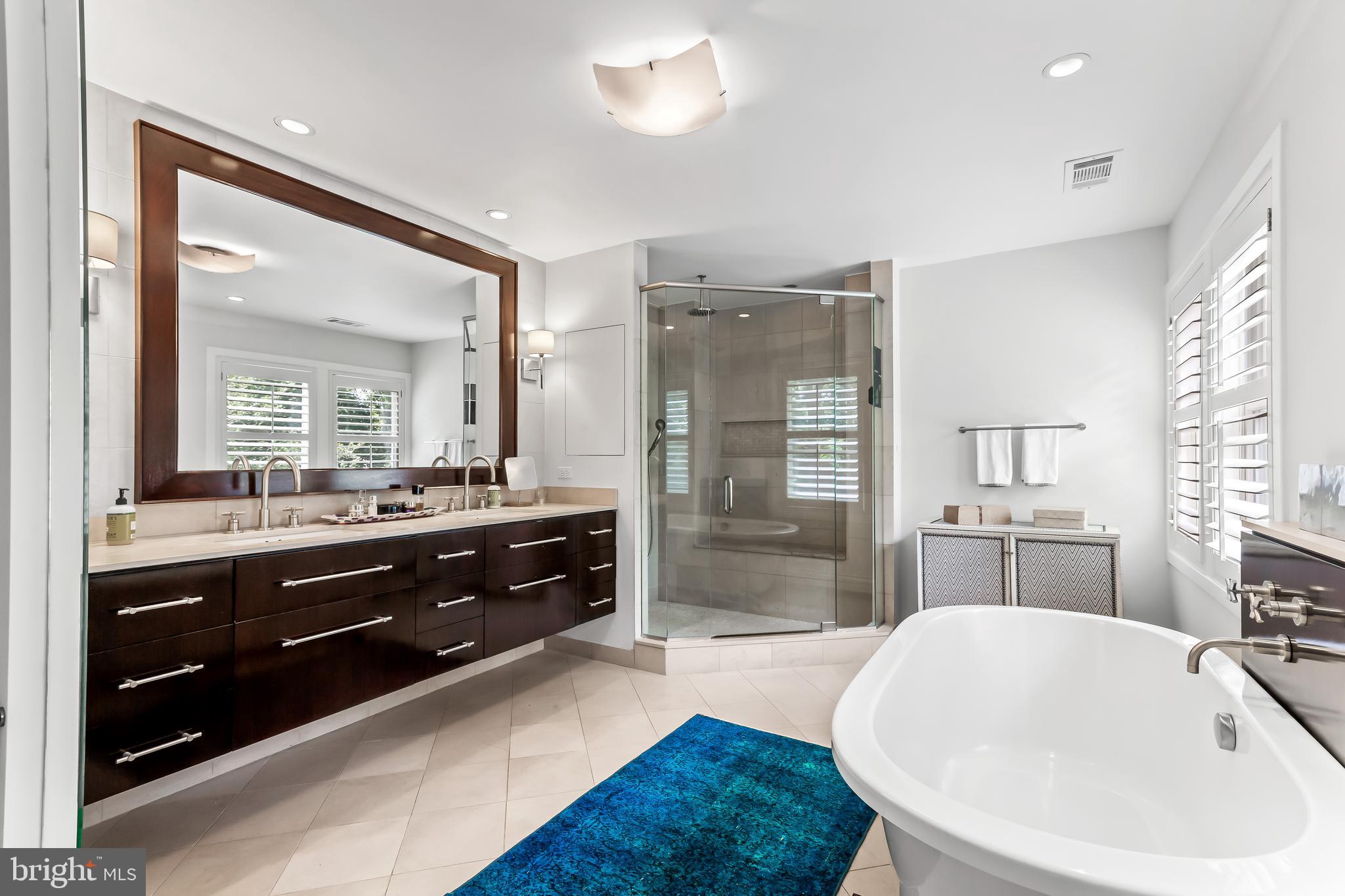1500 Broadway Road Lutherville-Timonium, MD 21093 - Photo 53 of 86 Huge primary bathroom created by redesigning space