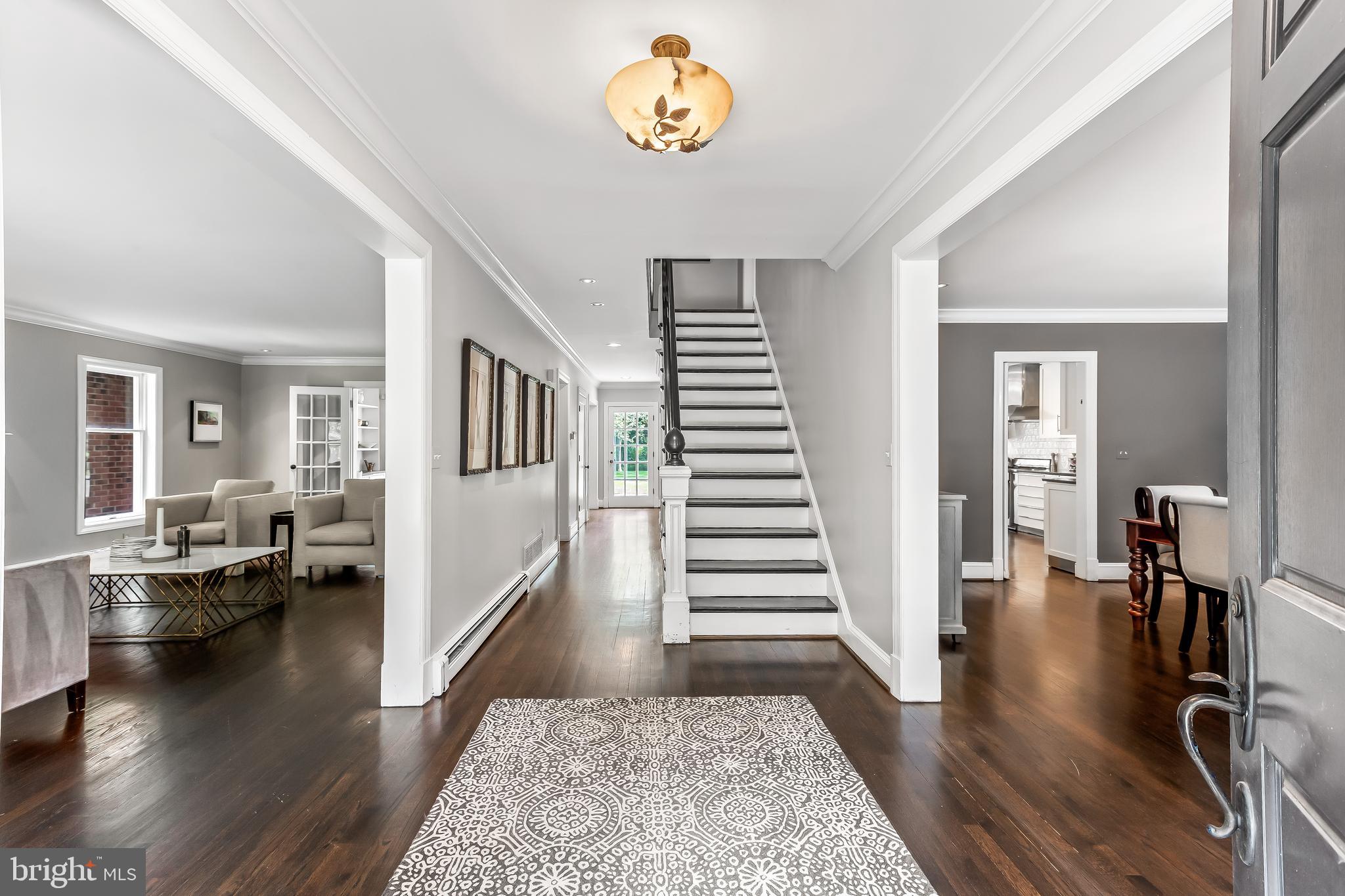 1500 Broadway Road Lutherville-Timonium, MD 21093 - Photo 7 of 86 Entry foyer with hardwoods