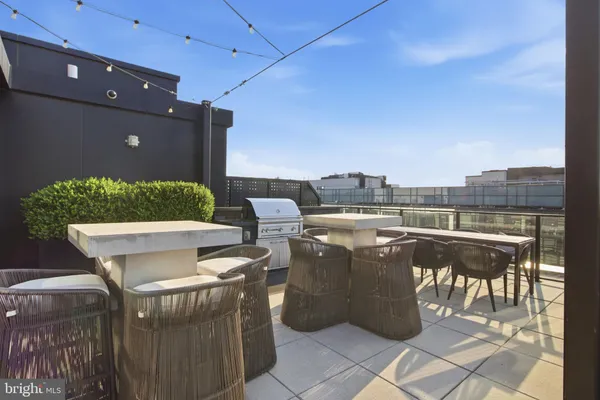 a view of outdoor space with seating space