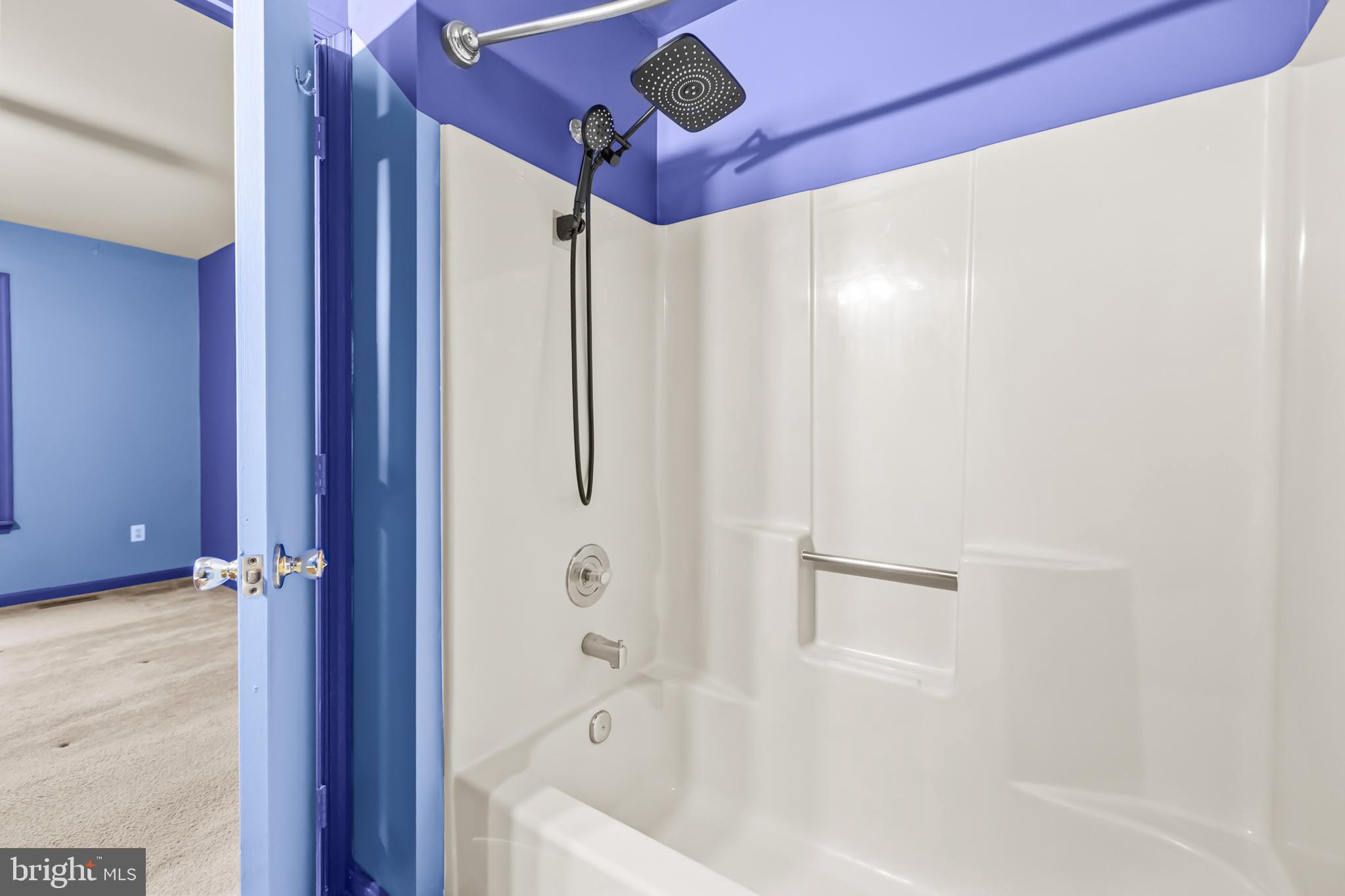 124 Saylers Creek Road Locust Grove, VA 22508 - Photo 28 of 55 a bathroom with a bathtub and a shower