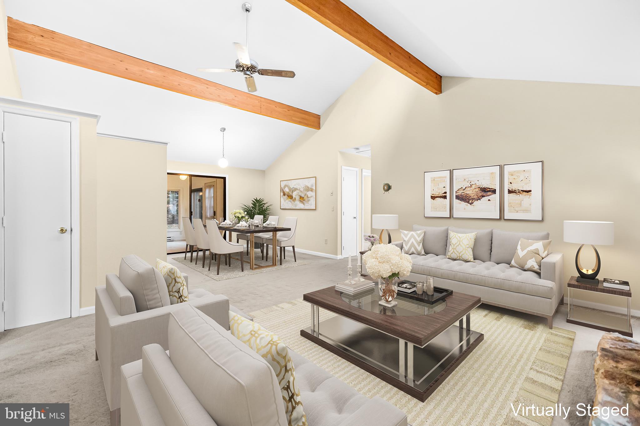 124 Saylers Creek Road Locust Grove, VA 22508 - Photo 3 of 55 a living room with furniture and a large window