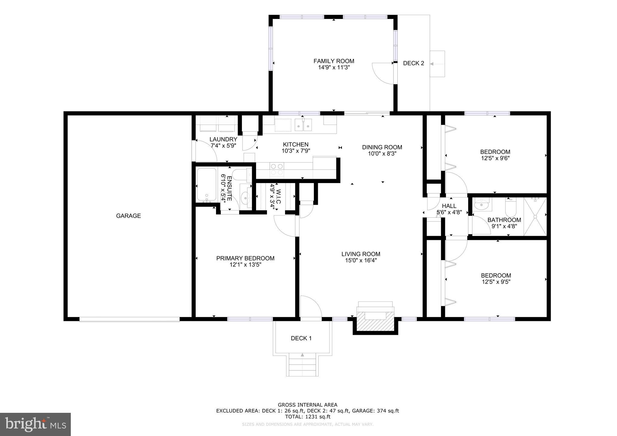 124 Saylers Creek Road Locust Grove, VA 22508 - Photo 42 of 55 a picture of a floor plan