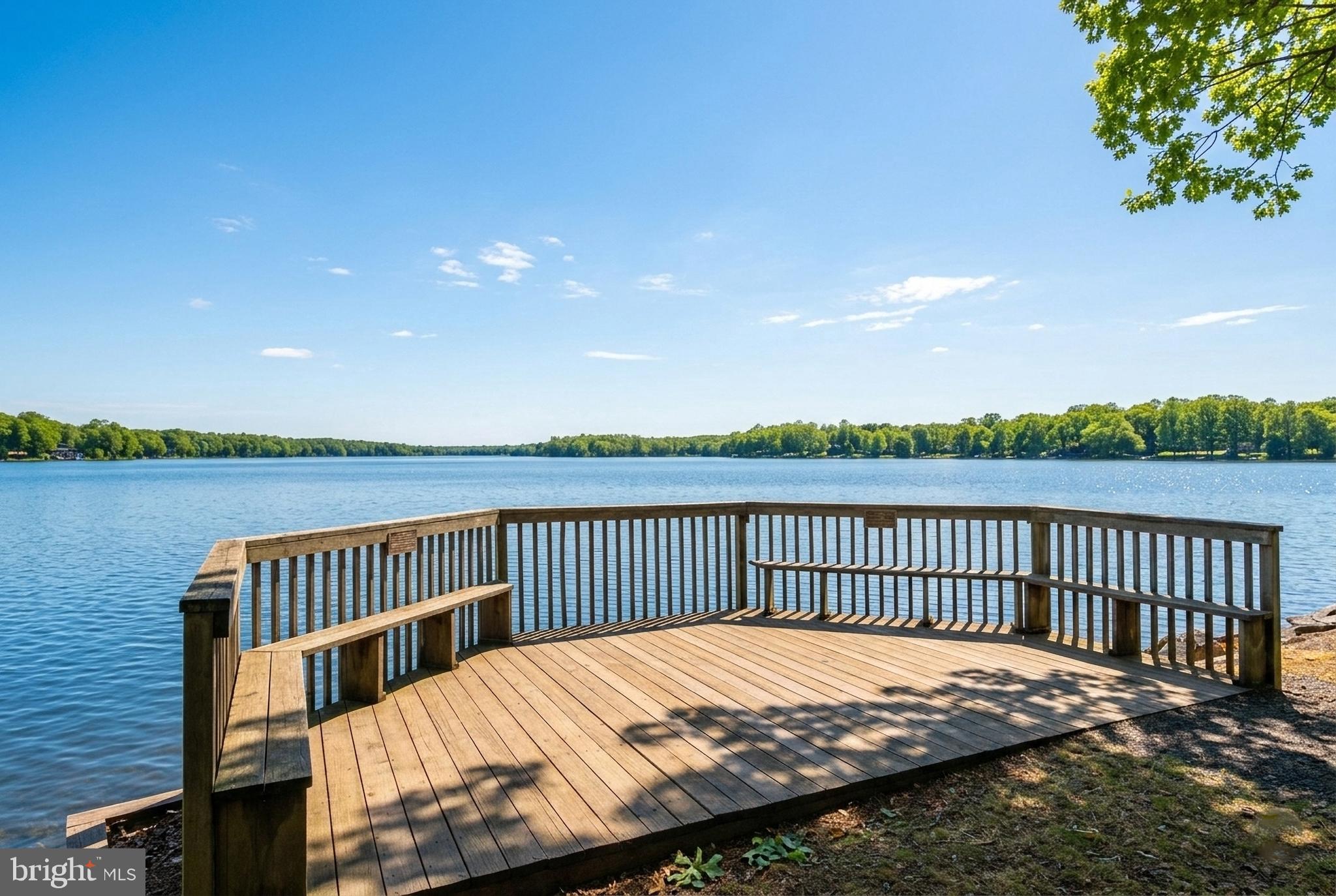124 Saylers Creek Road Locust Grove, VA 22508 - Photo 52 of 55 a view of a wooden deck with a yard