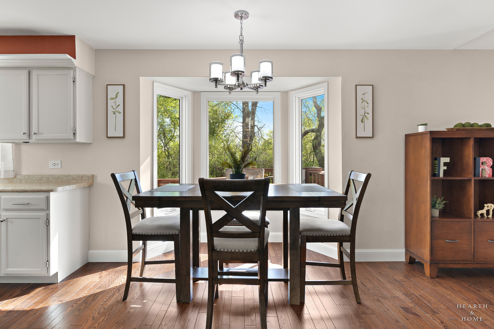 41 Manchester Court Fox River Grove, IL 60021 - Photo 16 of 57 a view of a dining room with furniture window and wooden floor