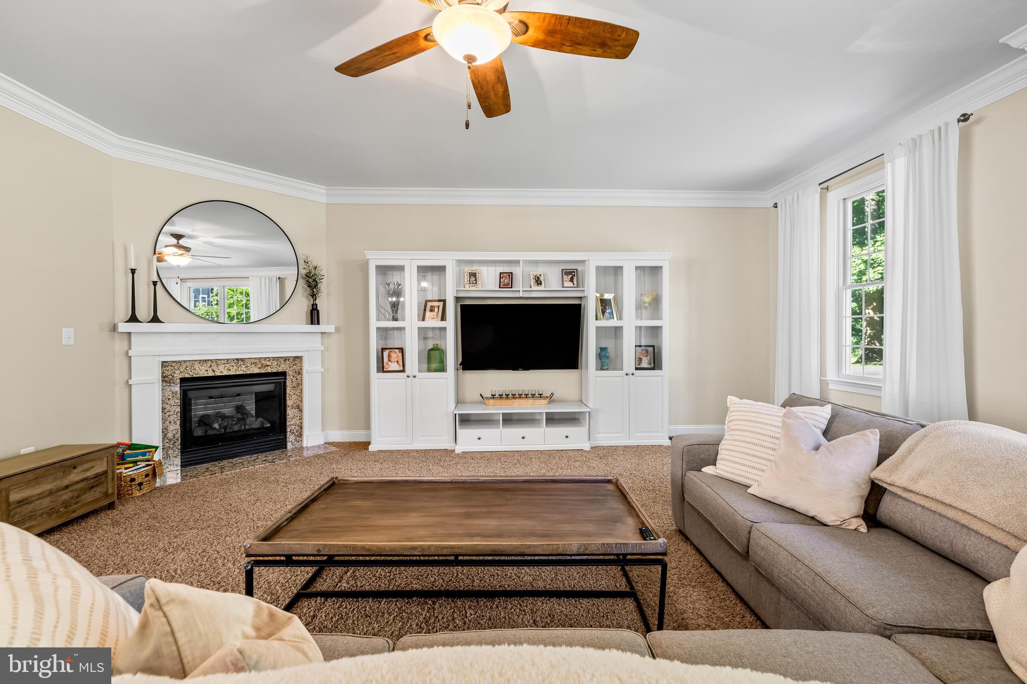 16665 Hereford Road Monkton, MD 21111 - Photo 11 of 55 Family room with gas fireplace