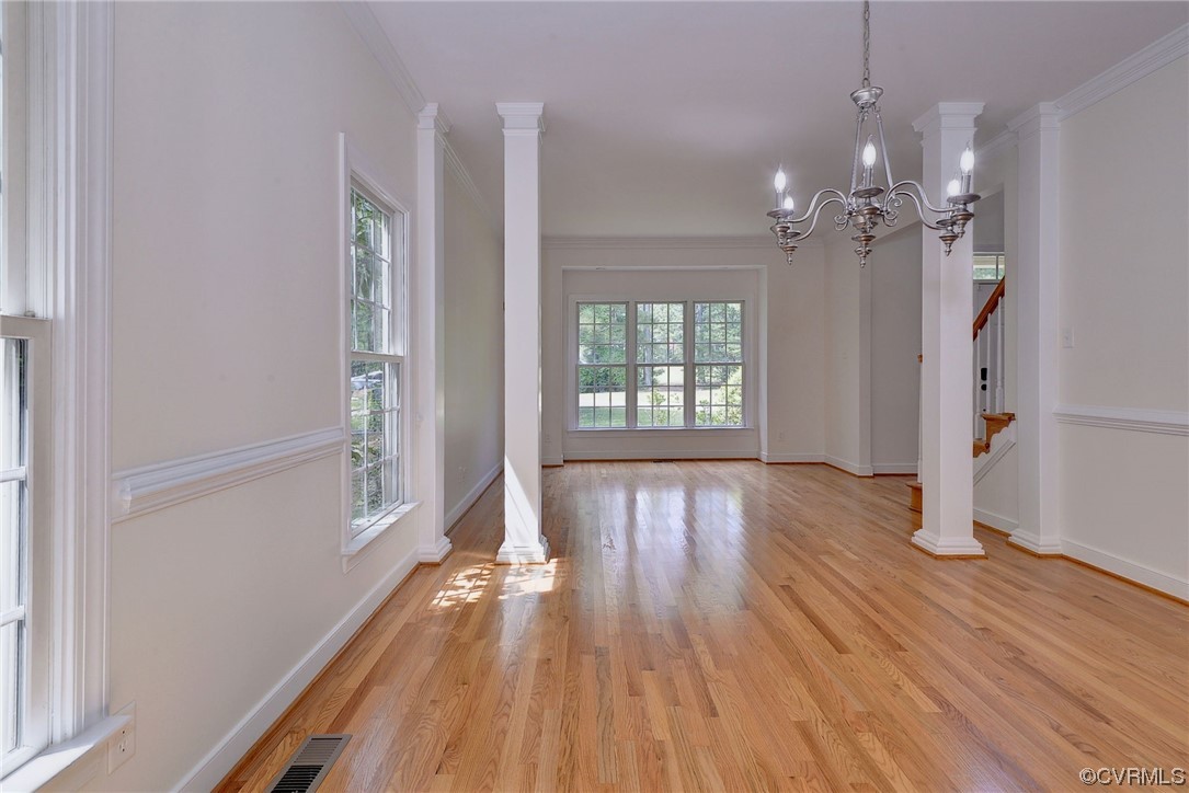 5531 Scotsview Drive Providence Forge, VA 23140 - Photo 15 of 42 a view of a room with wooden floor and window