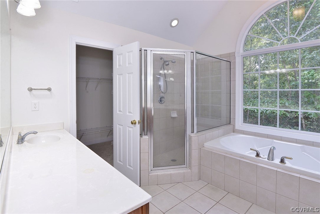 5531 Scotsview Drive Providence Forge, VA 23140 - Photo 28 of 42 a bathroom with a bathtub and a shower