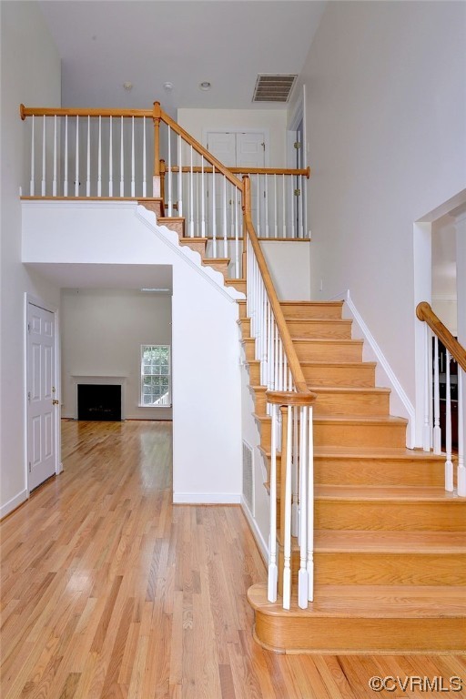 5531 Scotsview Drive Providence Forge, VA 23140 - Photo 5 of 42 a view of entryway and hall with wooden floor
