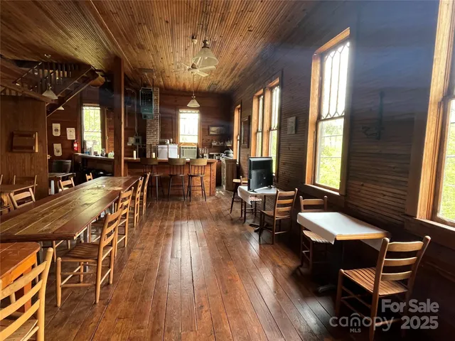 a room with gym equipment