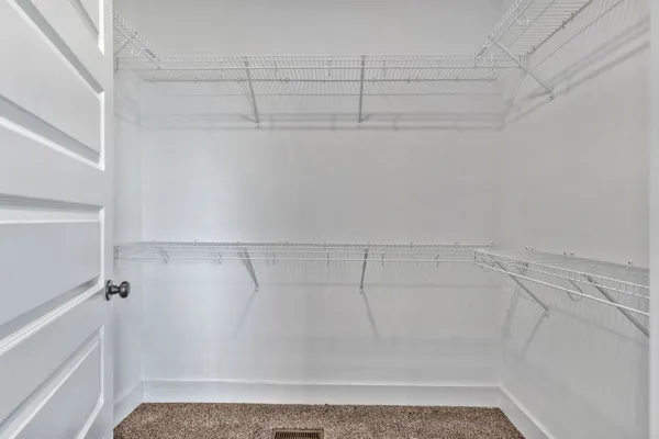 a view of a walk in closet