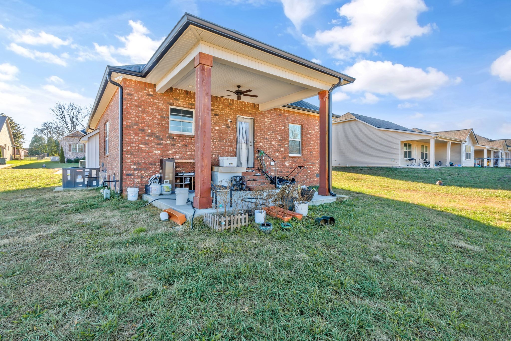 155 Julia Ann Court Springfield, TN 37172 - Photo 21 of 24 a view of a house with a big yard and potted plants