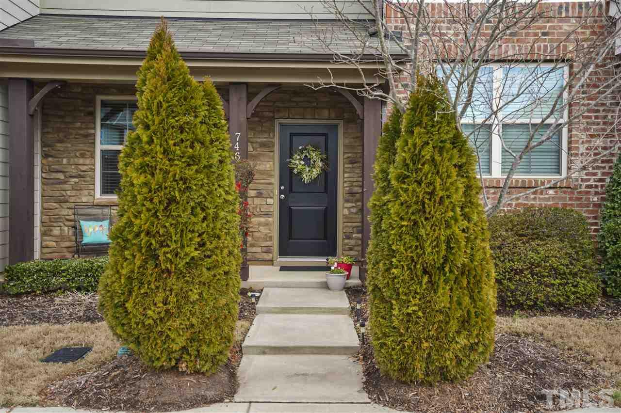 746 Wickham Ridge Road Apex, NC 27539 - Photo 2 of 22 a front view of a house