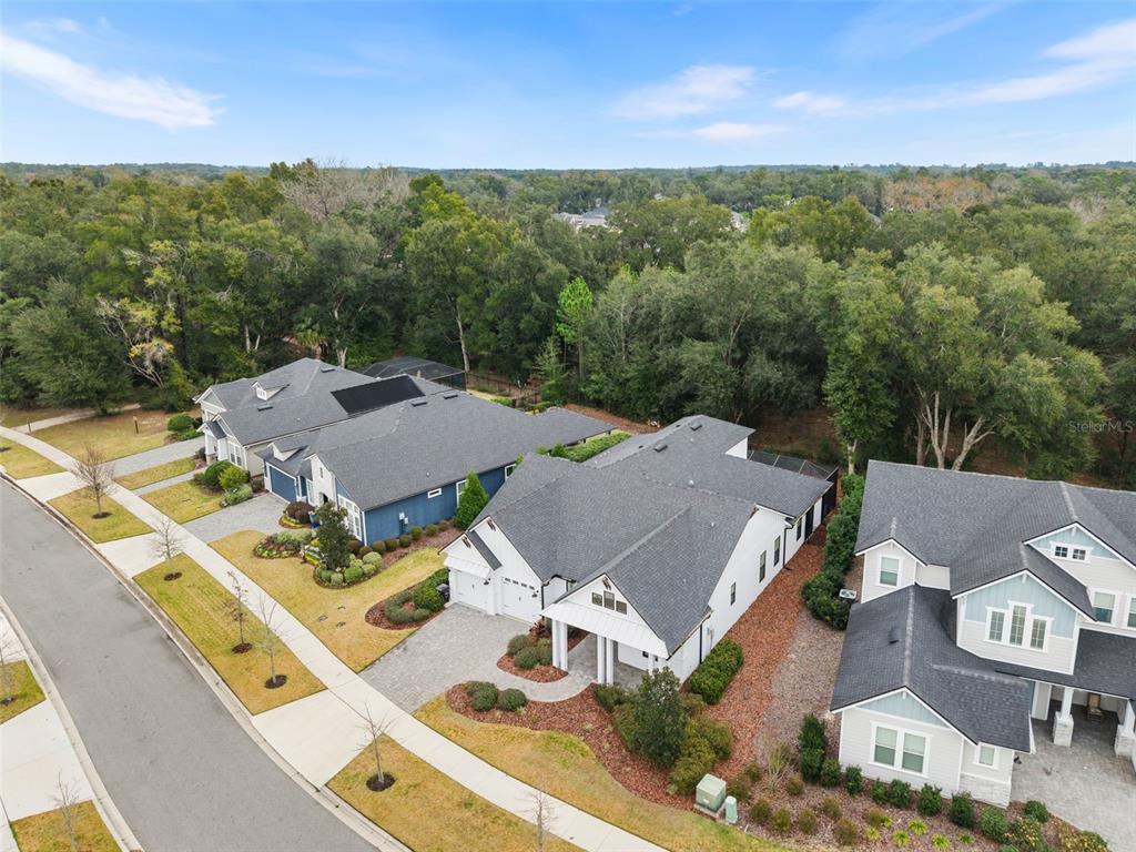 11081 Southwest 38th Boulevard Gainesville, FL 32608 - Photo 64 of 66 an aerial view of a house with a mountain view