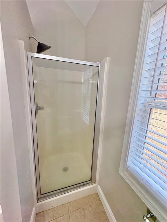 41 Oakmont Drive Southwest Rome, GA 30161 - Photo 15 of 21 a bathroom with a glass shower door