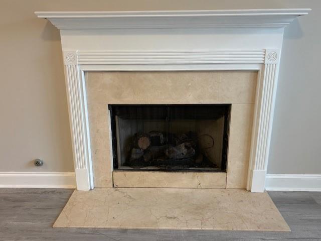 41 Oakmont Drive Southwest Rome, GA 30161 - Photo 21 of 21 a white building with a fireplace