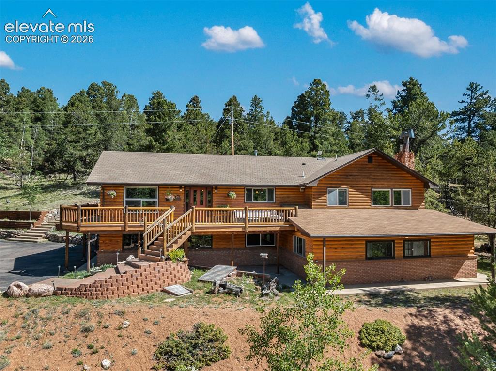 2809 Edlowe Road Woodland Park, CO 80863 - Photo 36 of 42 Front of Property